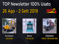 TOP Newsletter 100% Usato - 26 Agosto - 02 Settembre 2019