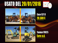 Usato del giorno - 20 Gennaio 2016