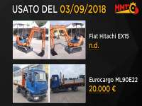Usato del giorno - 03 Settembre 2018