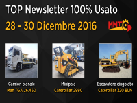 TOP Newsletter 100% Usato - 28- 30 dicembre 2016