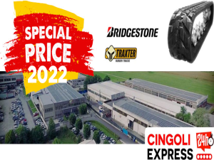 Cingoli Express, SPECIAL PRICE 2022 su cingoli in gomma!