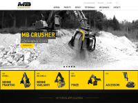 Nuovo sito interattivo per MB Crusher