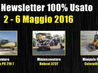 TOP Newsletter 100% Usato - 2 - 6 Maggio 2016