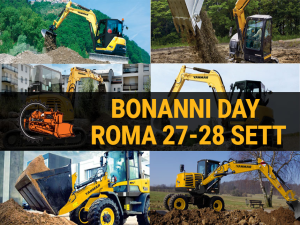 Bonanni Day 27-28 Settembre: il primo test drive Yanmar a Roma