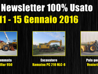 TOP Newsletter 100% Usato - 11 - 15 Gennaio 2016