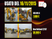 Usato del giorno - 16 Novembre 2015 - ultime 24 ore