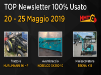 TOP Newsletter 100% Usato -  27 Maggio 2019