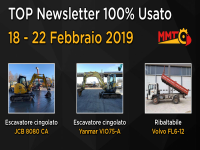 TOP Newsletter 100% Usato - 18 - 22 Febbraio 2019