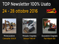 TOP Newsletter 100% Usato - 24- 28 ottobre 2016