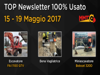 TOP Newsletter 100% Usato - 15 - 19 maggio 2017