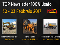 TOP Newsletter 100% Usato - 30- 3 febbraio 2016