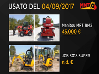 Usato del giorno - 4 Settembre 2017