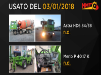 Usato del giorno - 03 Gennaio 2018