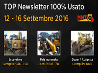 TOP Newsletter 100% Usato - 12- 16 settembre 2016