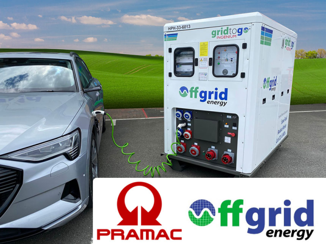 Pramac annuncia l’acquisizione della società Off Grid Energy
