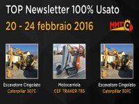 TOP Newsletter 100% Usato - 20 - 24 febbraio 2016