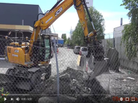 VIDEO: JCB JS145W a lavoro con il Tiltrotator Engcon