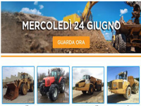 Iron Planet: grande asta online mercoledì 24 giugno