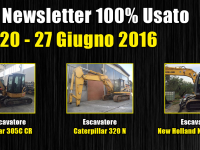 TOP Newsletter 100% Usato - 20- 24 Giugno 2016