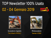 TOP Newsletter 100% Usato - 02 - 04 Gennaio 2019