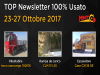 TOP Newsletter 100% Usato - 24-30 Ottobre 2017