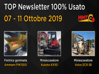 TOP Newsletter 100% Usato - 07 - 11 Ottobre 2019