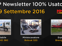 TOP Newsletter 100% Usato - 5- 9 settembre 2016