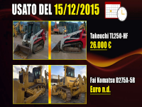 Usato del giorno - 15 Dicembre 2015 - ultime 24 ore