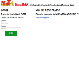 Nuova Interfaccia USATO: Usatomak 2.0