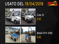 Usato del giorno - 19 Aprile 2018