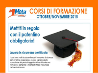 Meta: corsi per operatori ottobre-novembre 2015