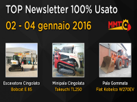 TOP Newsletter 100% Usato - 2- 4 gennaio 2016