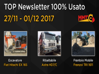 TOP Newsletter 100% Usato - 27 Novembre - 01 Dicembre 2017