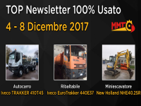 TOP Newsletter 100% Usato - 04 - 08 Dicembre 2017