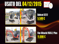 Usato del giorno - 4 Dicembre 2015 - ultime 24 ore