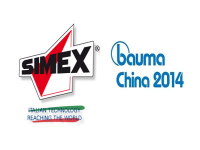 Simex al Bauma China 2014