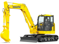 Komatsu Europe lancia il nuovo midi-escavatore PC88MR-11