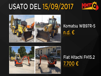 Usato del giorno - 15 Settembre 2017