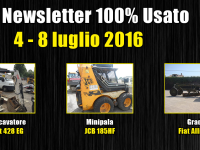 TOP Newsletter 100% Usato - 4- 8 luglio 2016