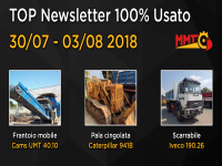 TOP Newsletter 100% Usato - 30 Luglio - 03 Agosto 2018