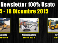 TOP Newsletter 100% Usato - 14 - 18 Dicembre 2015