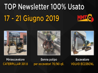 TOP Newsletter 100% Usato - 17 - 21 Giugno 2019