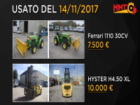 Usato del giorno - 14 Novembre 2017