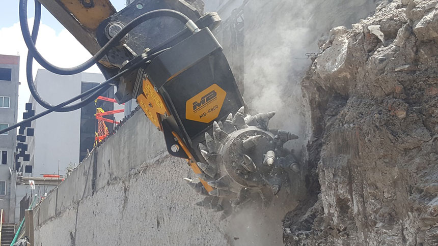 MB-R800 Cat Demolition Concrete Mexico MB-R800 Cat Demolition Concrete Mexico