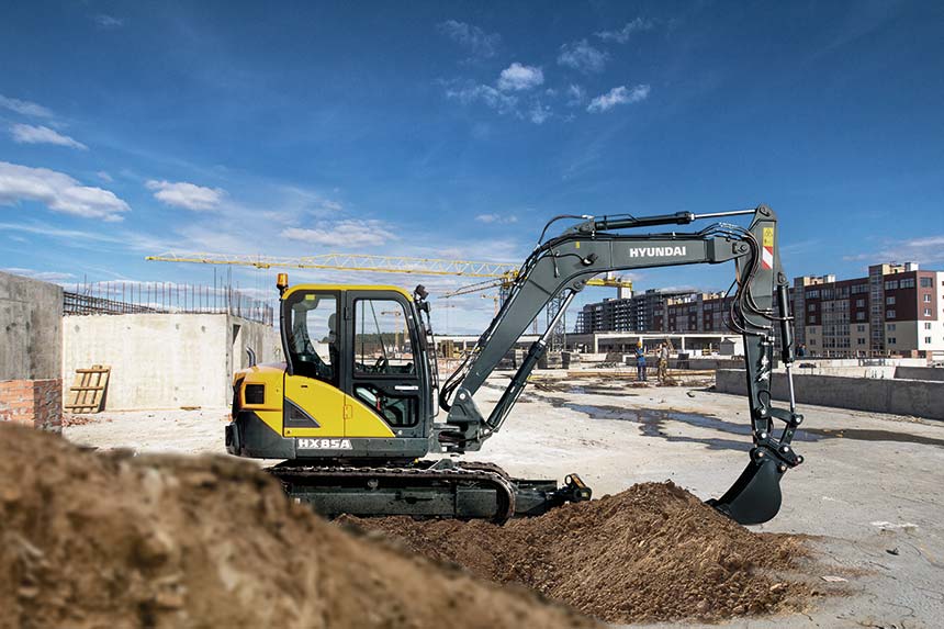 Escavatore Hyundai HX85A Escavatore Hyundai HX85A
