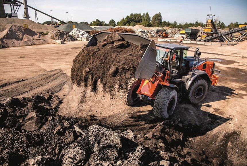 Pala gommata ZW 7 Hitachi Pala gommata ZW 7 Hitachi