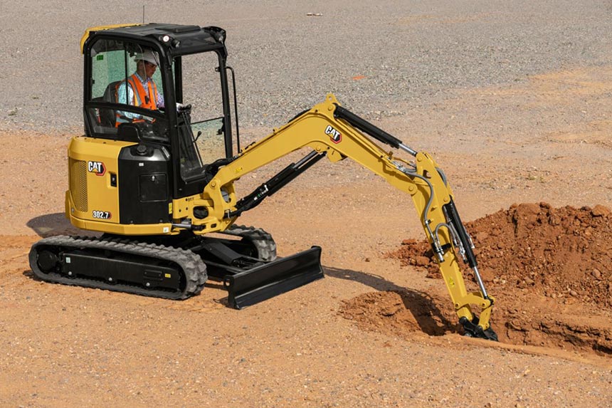 Miniescavatore Caterpillar 302.7 Miniescavatore Caterpillar 302.7