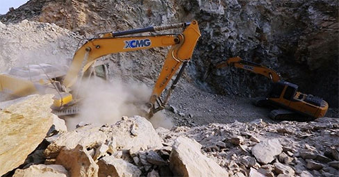 xcmg a lavoro in africa