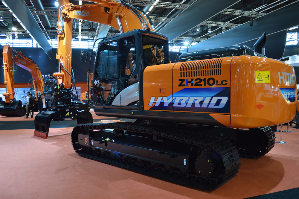 Hitachi-excavator