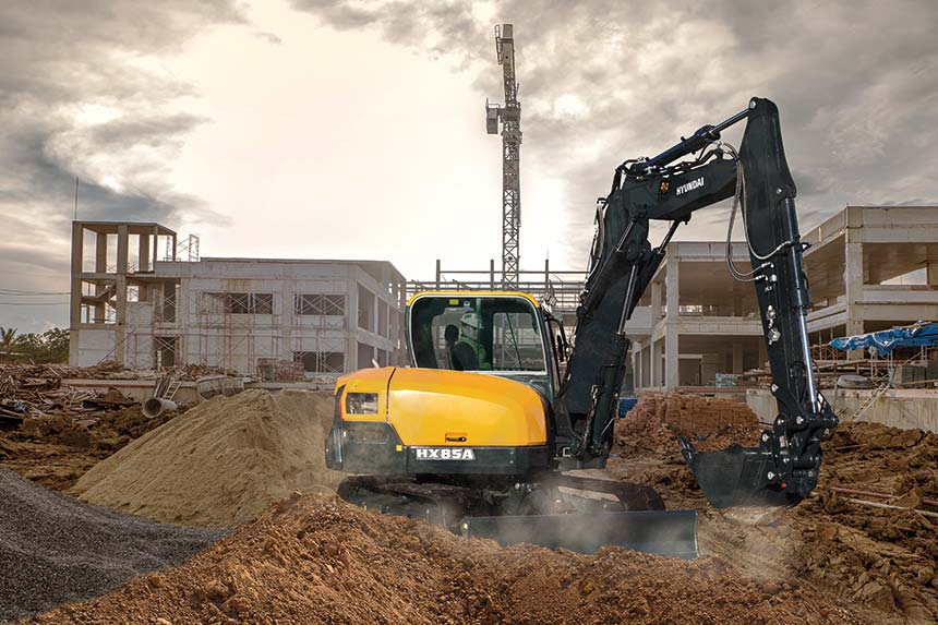 Escavatore Hyundai HX85A Escavatore Hyundai HX85A